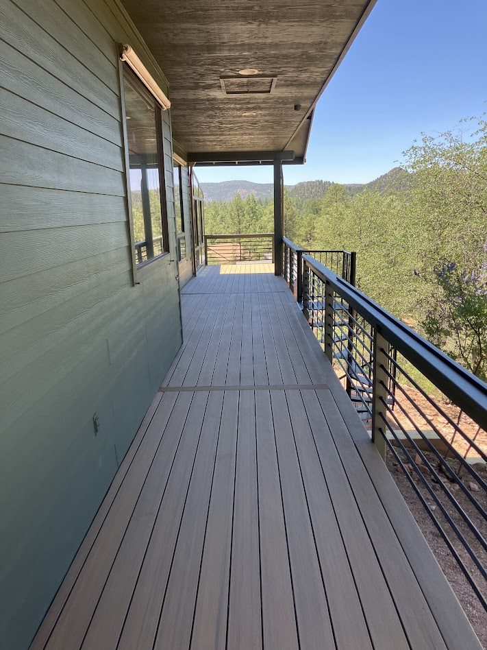 New deck built by Gila Home Solutions